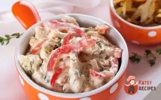 Куряче Філе У Вершках З Перцем