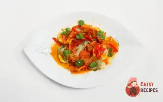 Рагу З Гарбуза З Гливи І Соусом Лечо