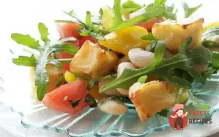 Салат З Квасолею, Руколою Та Козячим Сиром