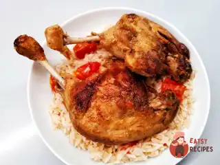 Качка з рисом