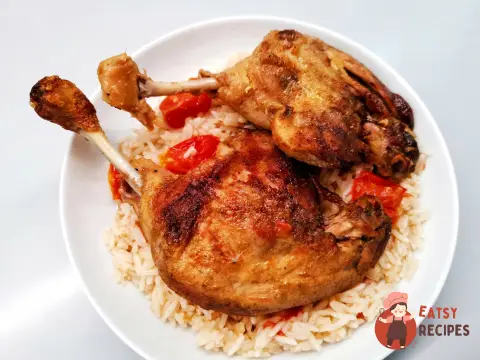 Качка з рисом