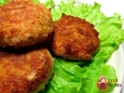 Котлети з крабових паличок із сиром