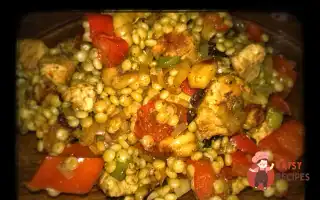 Кускус З Овочами, Кешью Та Куркою