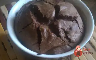 Шоколадний Фондан З Корицею Та Коньяком