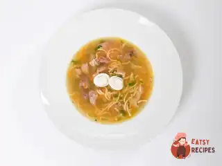 Куряча локшина з тельбухами