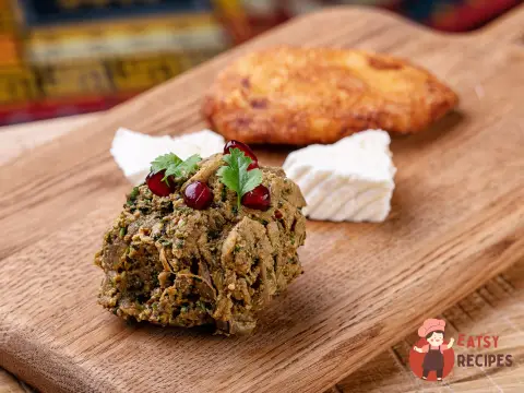 Тхали з печених баклажанів