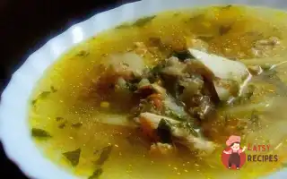 Суп З Куркою Та Пшеничною Крупою