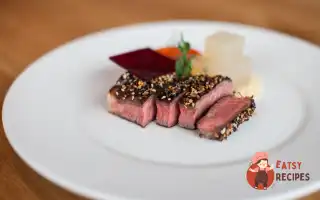 Яловичина З Морквяним Конфітюром Та Желе З Капусти.