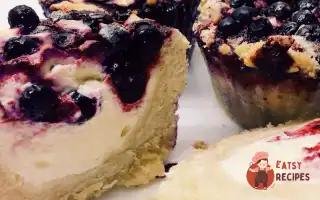 Пісочні Кошики З Сиром Маскарпоне, Чорницею Та Меренгою