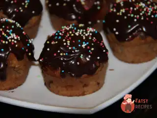 Маффіни з шоколадом та бананами