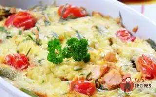Запечений Лосось З Картоплею, Кропом Та Вершками.