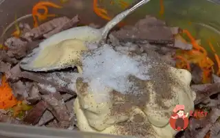 Салат З Язиком Та Морквою