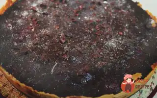 Шоколадний Тарт З Вишнею
