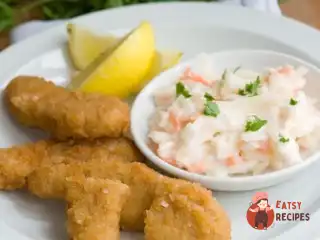 Золотисті курячі грудки з коулсло