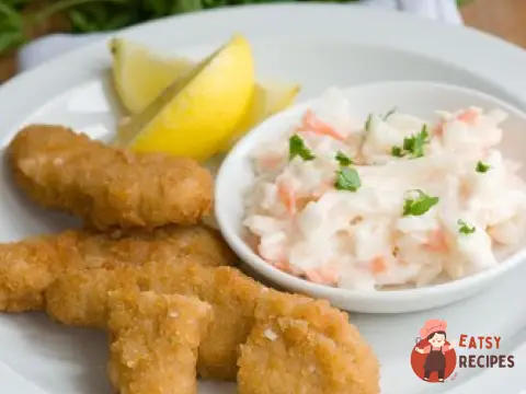 Золотисті курячі грудки з коулсло