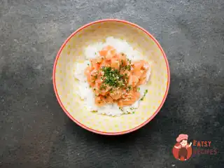 Поки з лососем