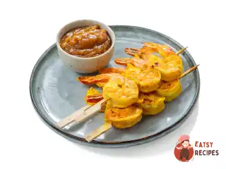 Шашлички з креветок
