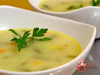 Суп молочний з ріпою, капустою та картоплею