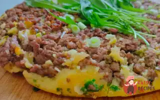 Пиріг З М'яСом На Сковороді