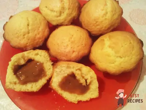 Кекси зі згущеним молоком