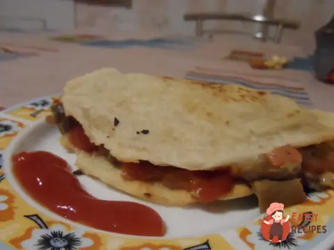 Тортілья з грибами