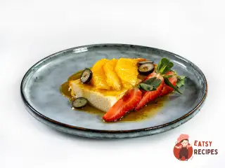Крок 10: Творожна запіканка з апельсиновим соусом