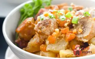 Смажена Картопля З М'яСом По-Корейськи