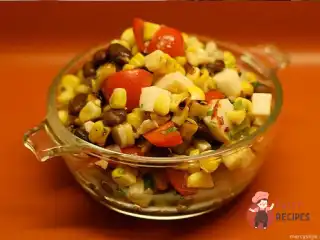 Мексиканський салат з медово-лаймовою заправкою