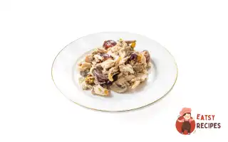 Салат Зі Смаженими Грибами Та Куркою