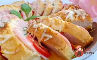 Запечений бутербродний пиріг