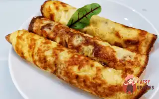 Млинці З Лососем Та Соусом Тартар
