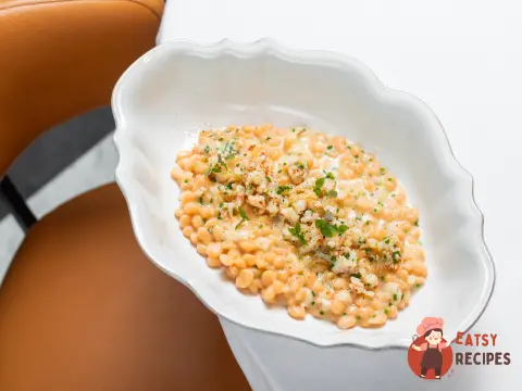 Ньоккі з манки з креветками