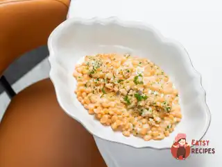 Ньоккі з манки з креветками