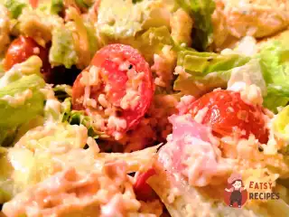 Салат "Цезар" з копченою куркою