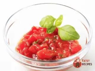 Свіжий томатний вінегрет