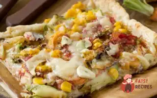 Піца З Індичкою, Кукурудзою Та Квасолею