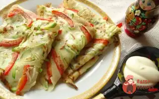 Млинці З Кабачками Та Болгарським Перцем