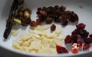 Манна Каша З Шоколадною Пастою Та Мигдальними Пластівцями
