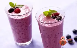 Ягідний Смузі Із Зеленим Чаєм