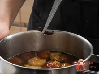 Крок 4: Кисель із сливи з ваніллю