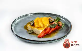 Творожна запіканка з апельсиновим соусом