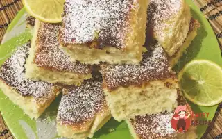 Лимонні Тістечка В Цукровій Пудрі
