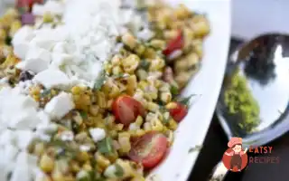 Салат З Кукурудзи, Козиного Сиру Та Помідорів Чері