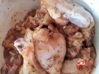 Запечена курка з паприкою