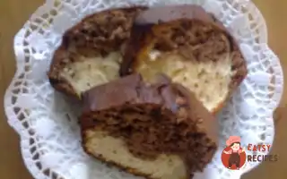 Мармуровий Кекс Із Шоколадом