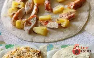 Кесаділля З Ананасом Та Куркою