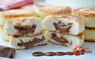 Сирні Сирники З Шоколадною Пастою