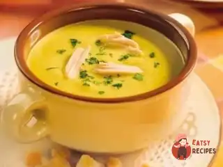 Овочевий суп-пюре на курячому бульйоні