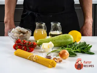 Крок 1: Паста з цукіні та креветками