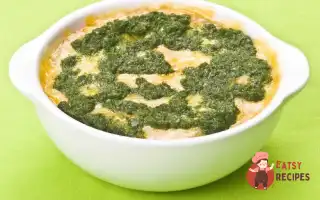 Гаряча Закуска Зі Шпинату Та Артишоків Із Сиром